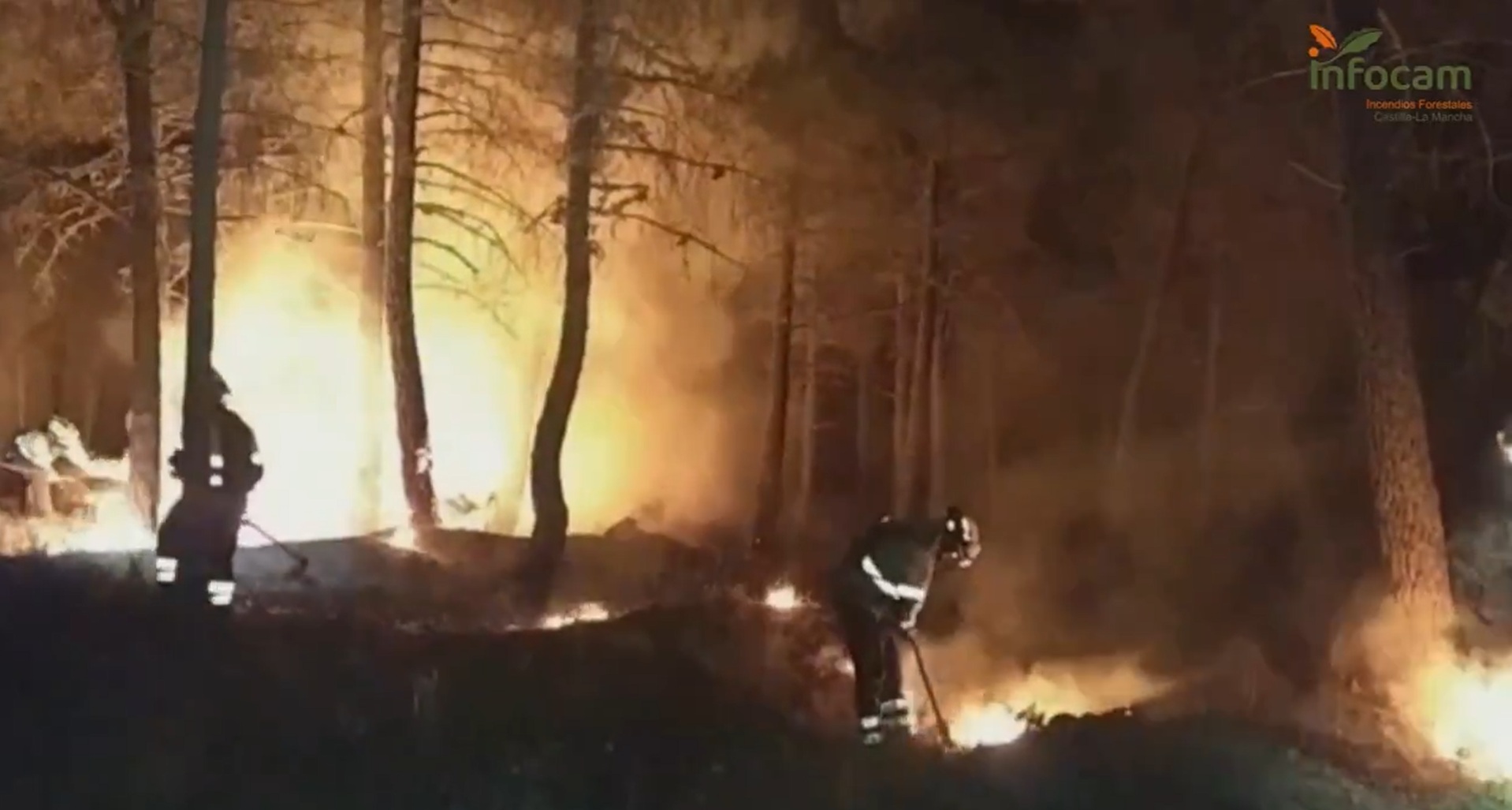 Incendio La Mierla