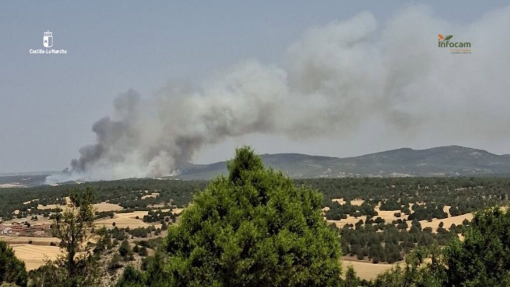 Incendio Forestal Selas