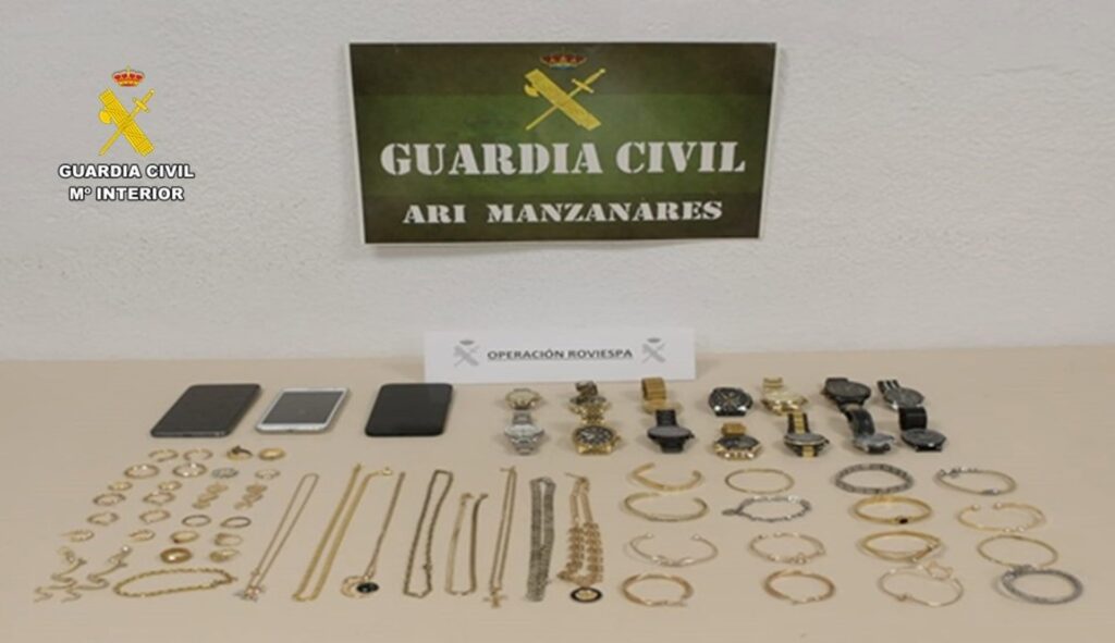 10/08/2026 Objetos robados.
SOCIEDAD 
GUARDIA CIVIL