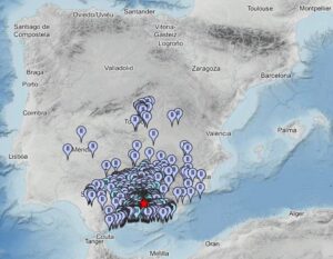 El terremoto de magnitud 5, y con epicentro en la localidad de Alhendín (Granada), también se ha sentido fuera de Andalucía, según el Instituto Geográfico Nacional.
