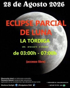 21/08/2026 Astrocuenca tiene previsto realizar una observación del eclipse en el paraje de La Tórdiga en Cuenca..

    CUENCA, 24 (EUROPA PRESS) 

   La agrupación astronómica Astrocuenca, tiene previsto realizar una observación del eclipse parcial de Luna que podrá verse el próximo viernes 28 de agosto en el paraje de La Tórdiga en Cuenca.

   La cita se extenderá las 3.00 horas hasta las 7.00 horas y contará con telescopios avanzados para una observación visual y también, mediante láser astronómico, dará explicaciones de las constelaciones más relevantes de esa noche. Esta observación es libre y para todos los públicos.

   El eclipse comenzará a las 4.34 hora local, con la Luna ya descendiendo, pero aún a media altura sobre el suroeste. Alcanzará su máximo a las 6.13 horas, con cerca del 95 % de la superficie lunar en sombra y con una coloración rojiza o anaranjada muy similar a la del eclipse total.

    Finalizará a las 7.52 horas 198 minutos después de su inicio, aunque a esa hora, en el centro y este peninsular, la Luna se habrá ocultado antes de que termine la fase parcial del eclipse.

    A diferencia de los eclipses solares, este fenómeno puede contemplarse a simple vista, sin necesidad de protección ocular. Sin embargo, para mejorar la experiencia, desde Astrocuenca recomiendan alejarse de las luces urbana para apreciar con mayor claridad los cambios en la superficie de la Luna.

SOCIEDAD CASTILLA-LA MANCHA ESPAÑA EUROPA CUENCA AUTONOMÍAS
MUSEO DE LAS CIENCIAS