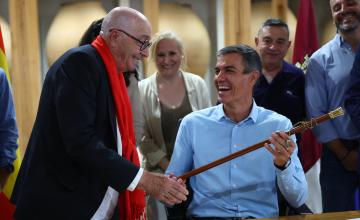 Pedro Sánchez en Noblejas