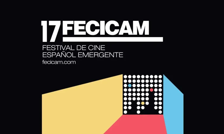 Cartel de la XVII edición de FECICAM, el Festival de Cine Español Emergente de Ciudad Real.