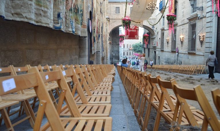 09/06/2019 Sillas del Corpus
SOCIEDAD CASTILLA-LA MANCHA ESPAÑA EUROPA TOLEDO
AYTO TOLEDO