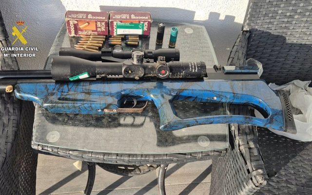 13/07/2026 Arma incautada por la Guardia Civil en la operación 'Sariqatum Oris'.
SOCIEDAD ESPAÑA EUROPA CASTILLA-LA MANCHA
GUARDIA CIVIL
