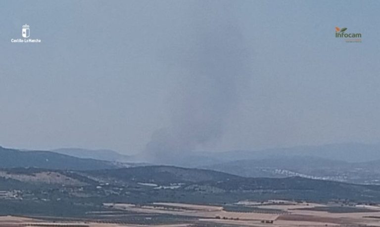 Incendio en Viso del Marqués - PLAN INFOCAM