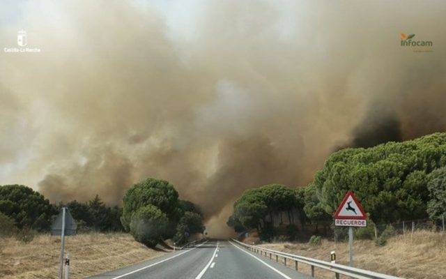Incendio de Almorox (Toledo)