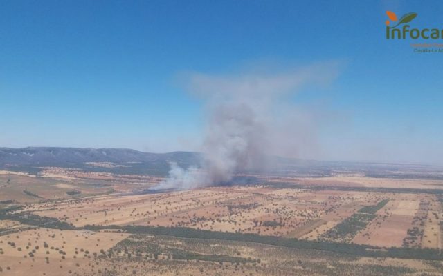 Incendio forestal en Retuerta del Bullaque.