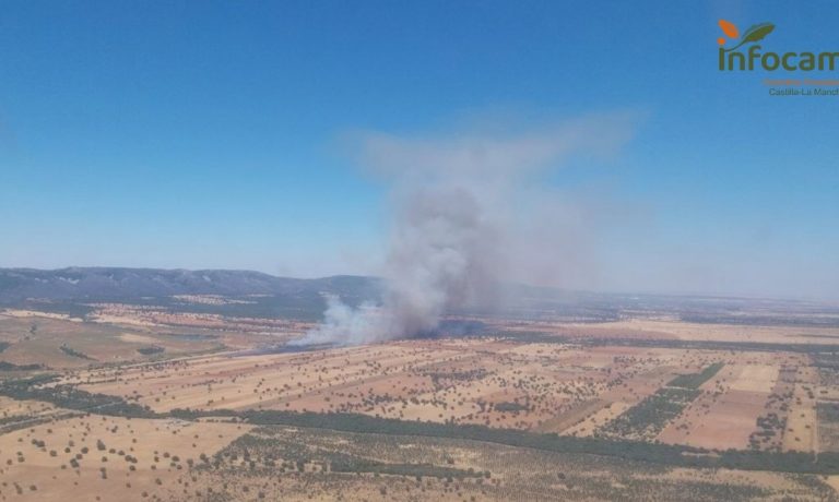 Incendio forestal en Retuerta del Bullaque.