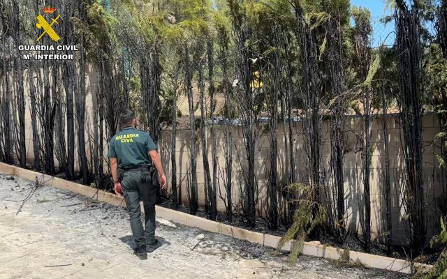 11/08/2026 Auxilio de una persona atrapada por un incendio.
SOCIEDAD 
GUARDIA CIVIL