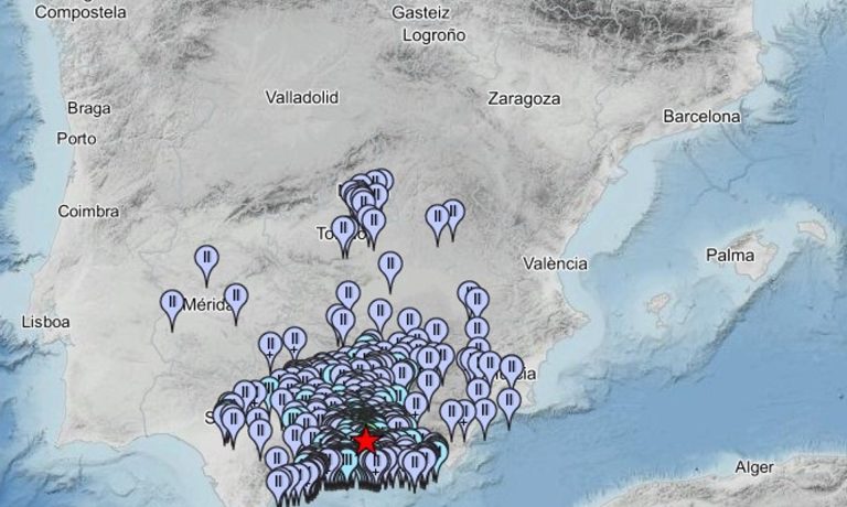 El terremoto de magnitud 5, y con epicentro en la localidad de Alhendín (Granada), también se ha sentido fuera de Andalucía, según el Instituto Geográfico Nacional.