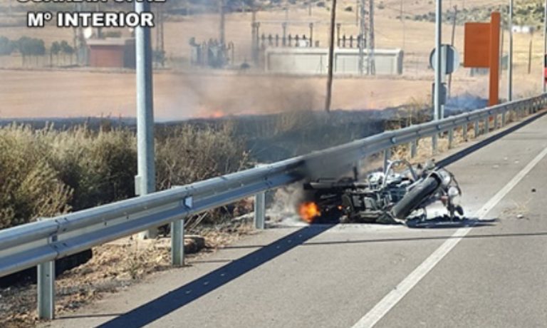 17/08/2026 Moto accidentada en Almuradiel
SOCIEDAD 
GUARDIA CIVIL