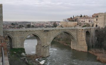 Puente, San Martín, Monumento, Río Tajo, Agua, Cielo, Toledo