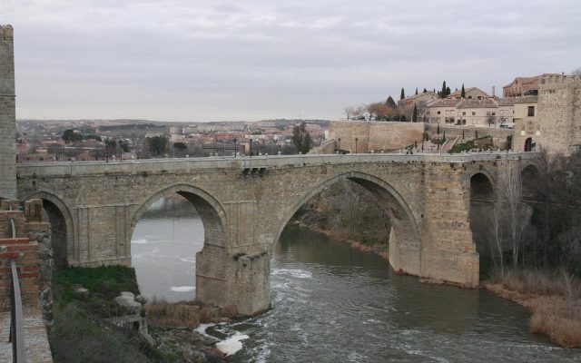 Puente, San Martín, Monumento, Río Tajo, Agua, Cielo, Toledo