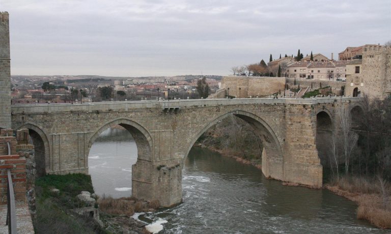 Puente, San Martín, Monumento, Río Tajo, Agua, Cielo, Toledo