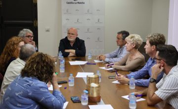 Reunión de la Junta con los alcaldes de la Zona Básica de Salud de Madrigueras