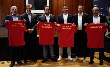 08/10/2026 Presentación del partido entre España y Finlandia que se disputará en Manzanares.
DEPORTES 
JCCM