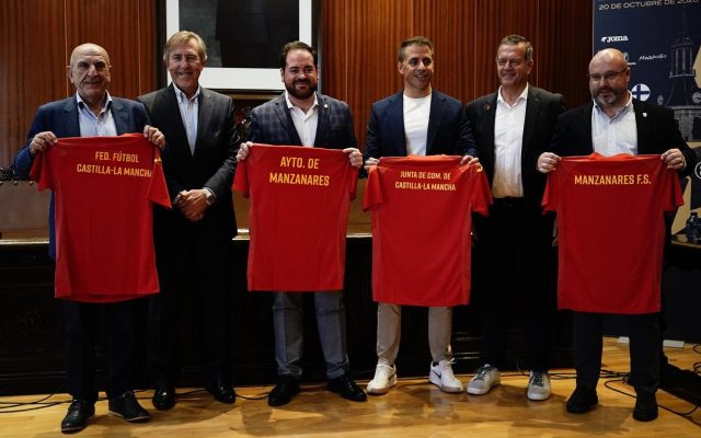 08/10/2026 Presentación del partido entre España y Finlandia que se disputará en Manzanares.
DEPORTES 
JCCM